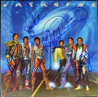 Victory Album  signed by The Jacksons